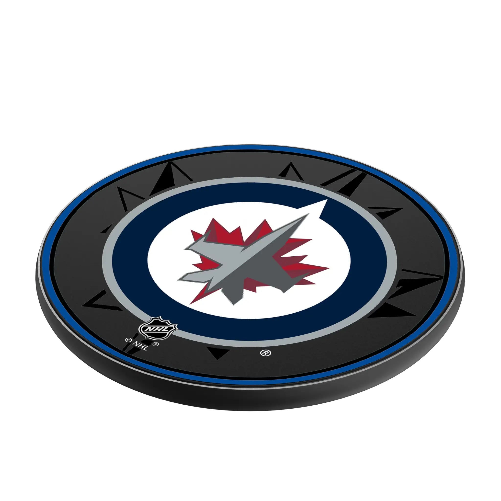 Winnipeg Jets Monocolor Tilt 15-Watt Wireless Charger
