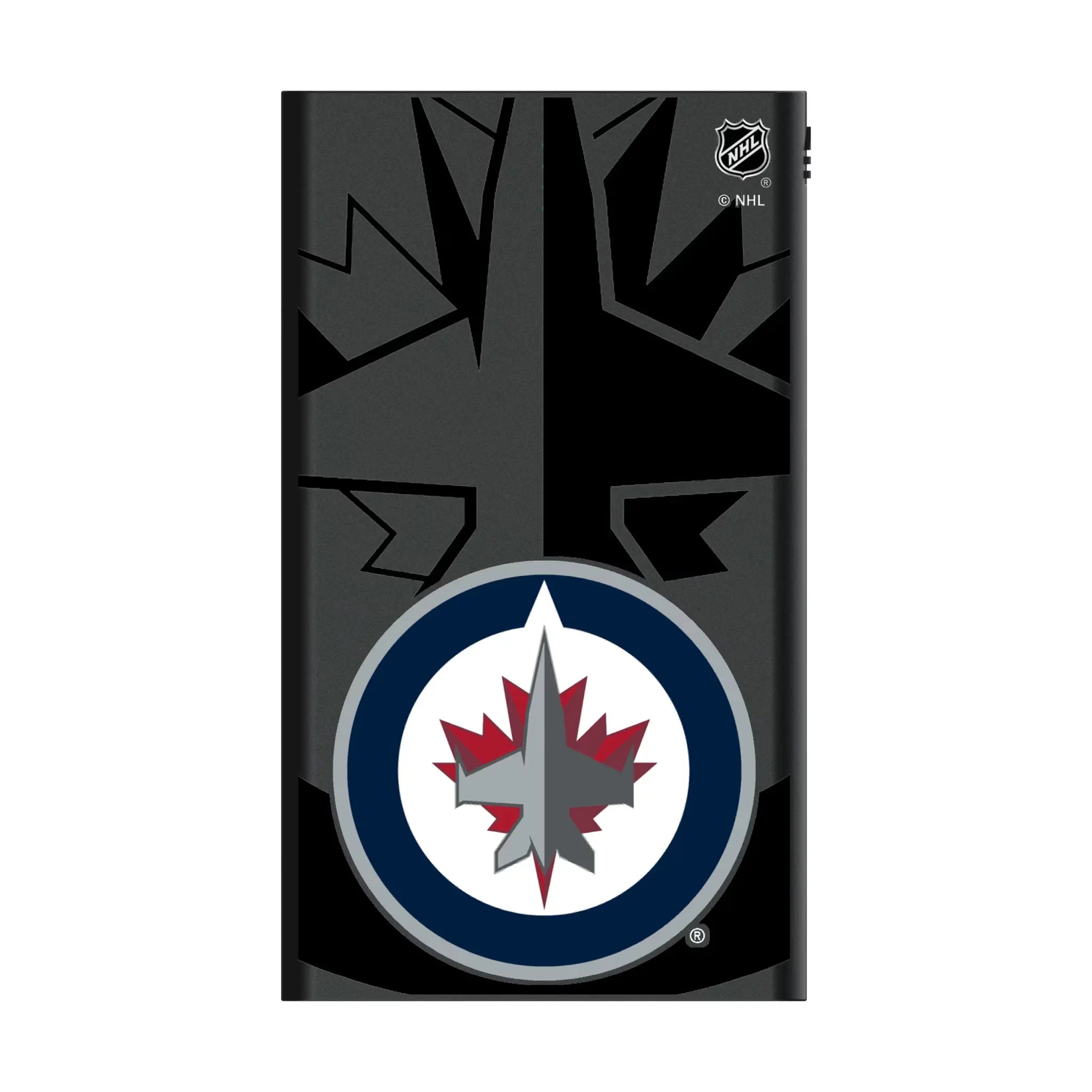 Winnipeg Jets Monocolor Tilt 5000mAh Flat Powerbank