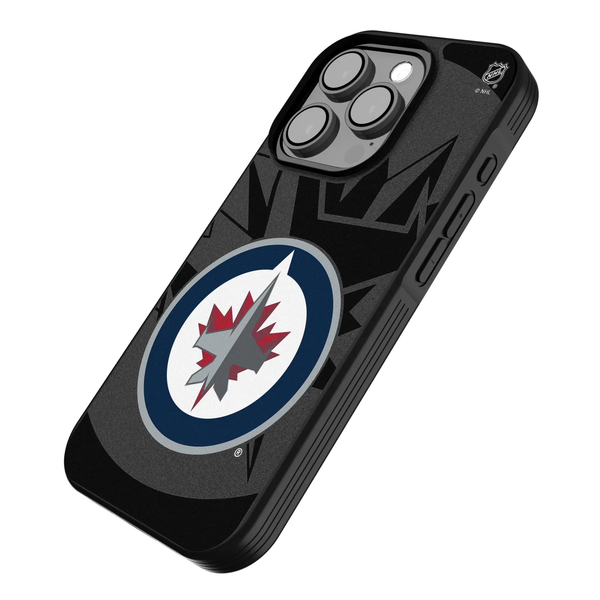 Winnipeg Jets Monocolor Tilt Bump Phone Case