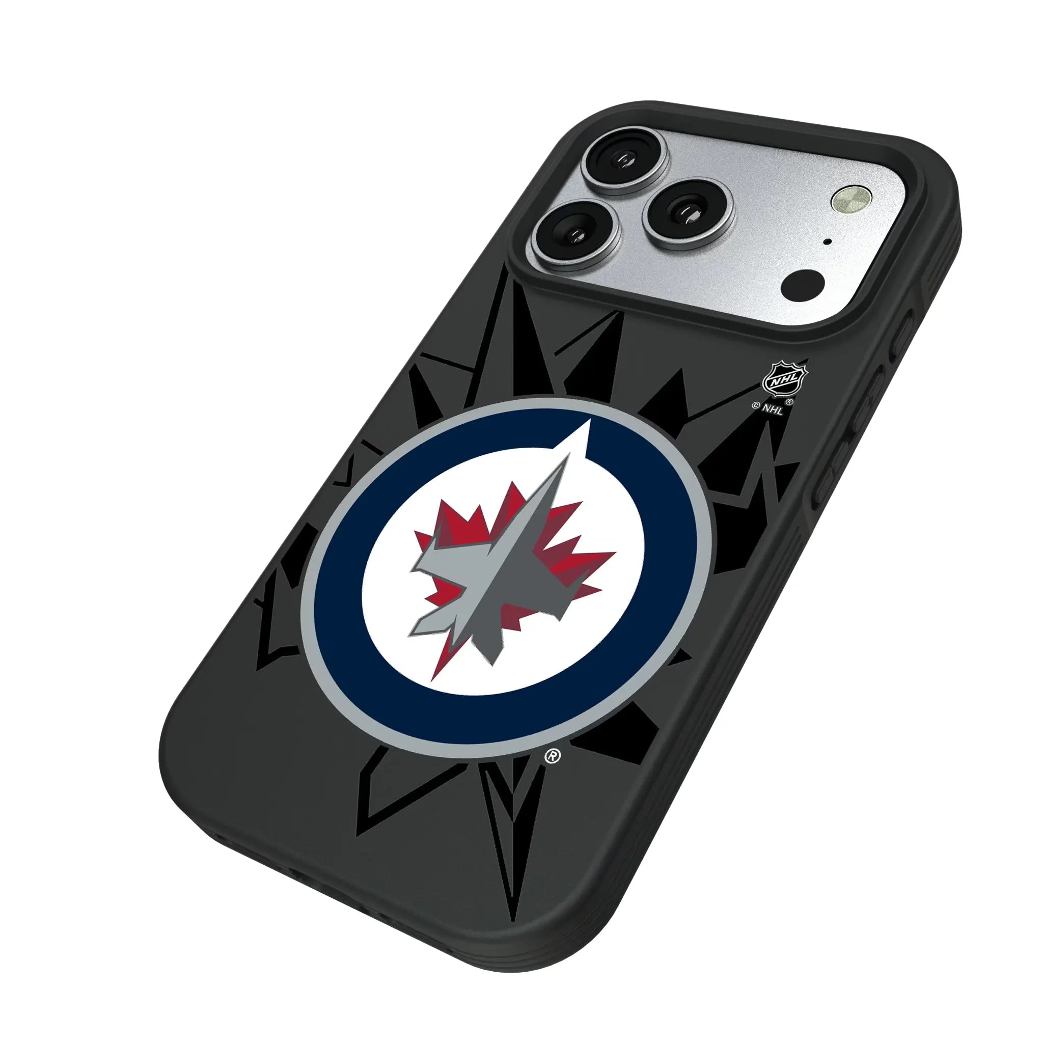 Winnipeg Jets Monocolor Tilt Bump Phone Case