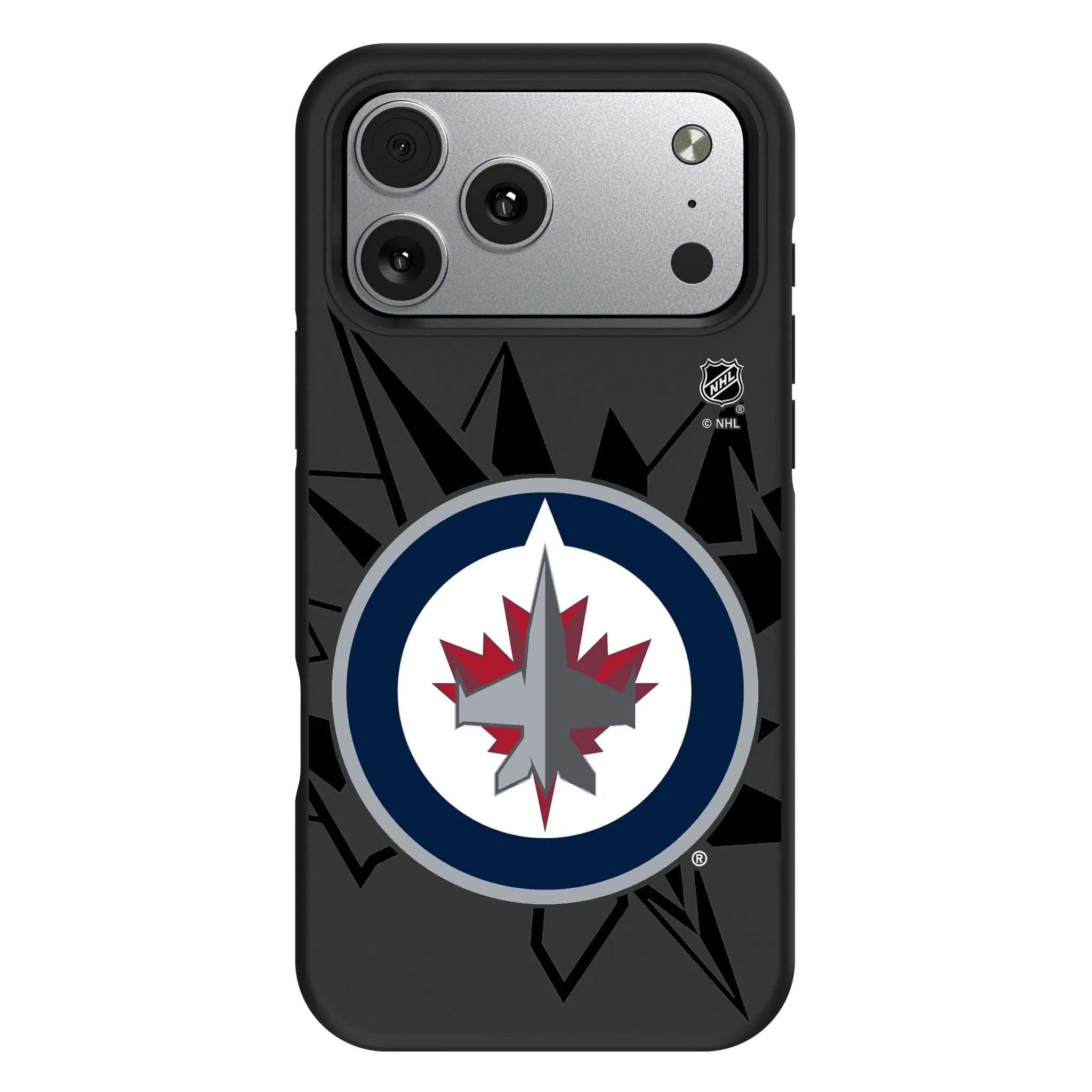 Winnipeg Jets Monocolor Tilt Bump Phone Case
