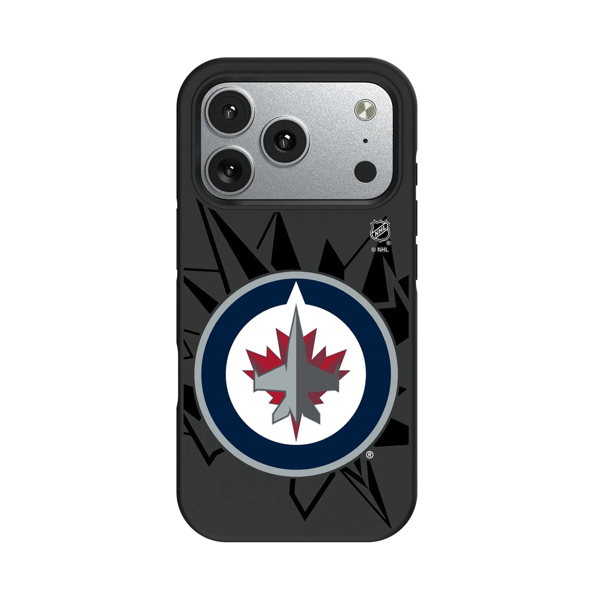 Winnipeg Jets Monocolor Tilt Bump Phone Case