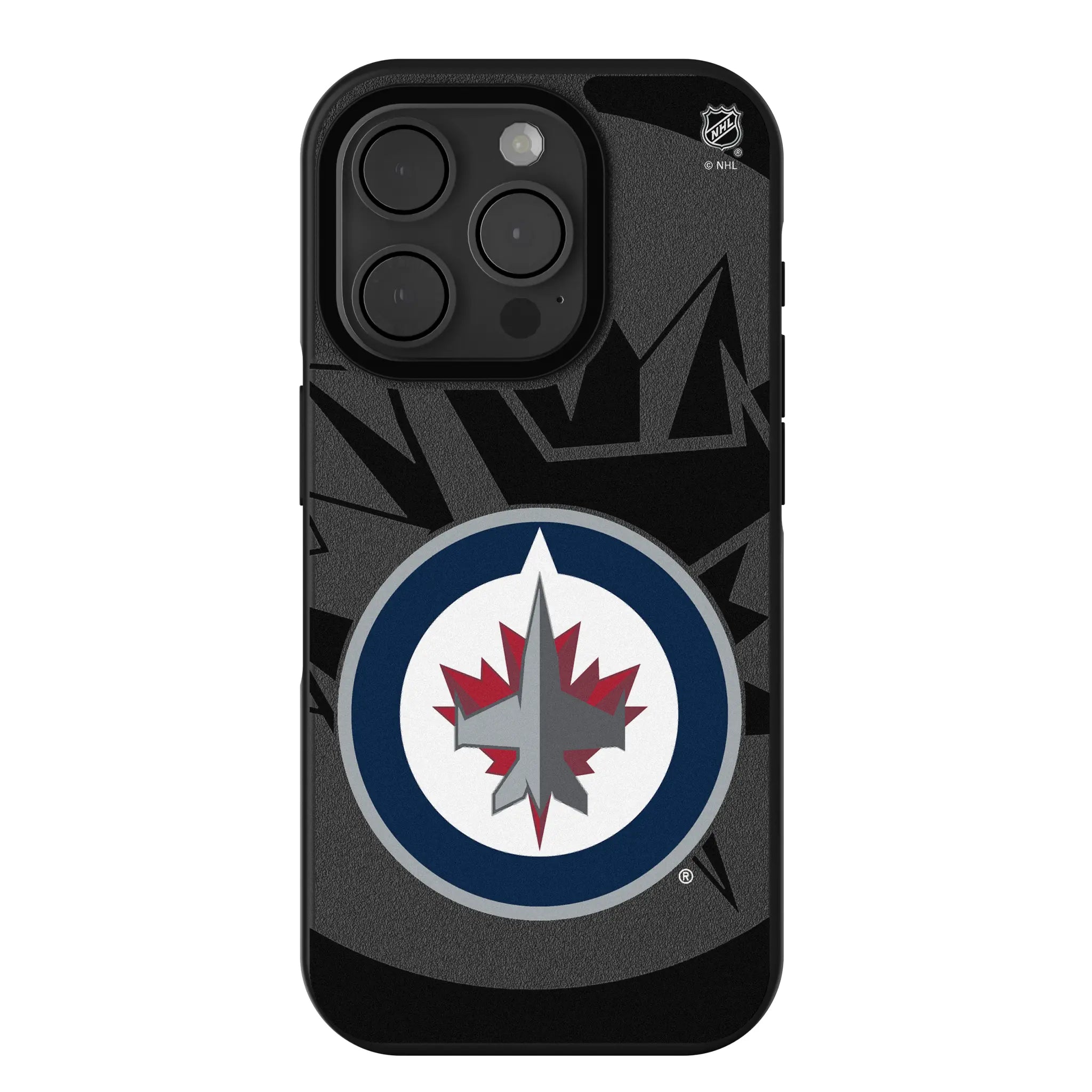 Winnipeg Jets Monocolor Tilt Bump Phone Case