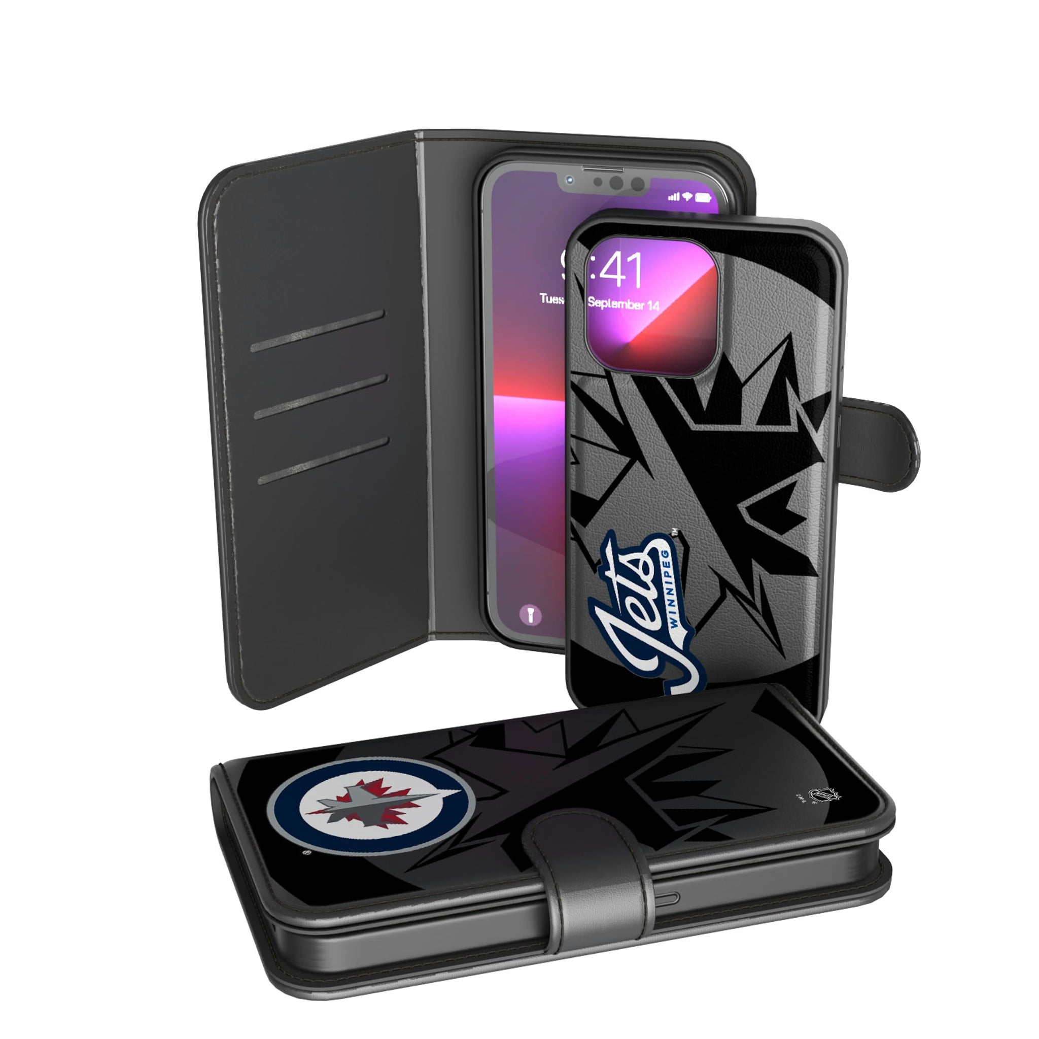 Winnipeg Jets Tilt Wallet Case - Sports Gifts, Sports Memorabilia, Sports Collectibles, Fan Shop