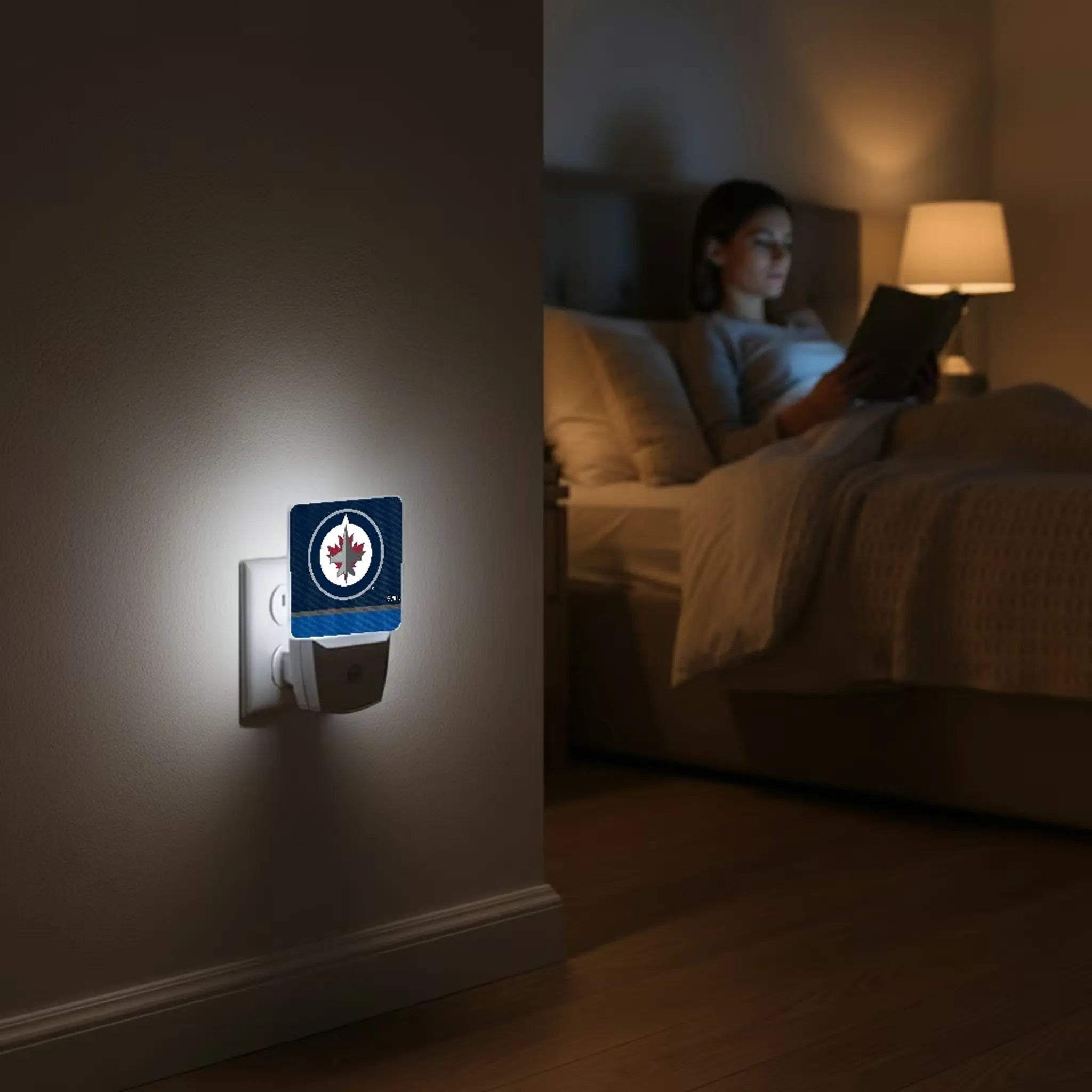Winnipeg Jets Stripe Night Light 2-Pack