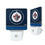 Winnipeg Jets Stripe Night Light 2-Pack