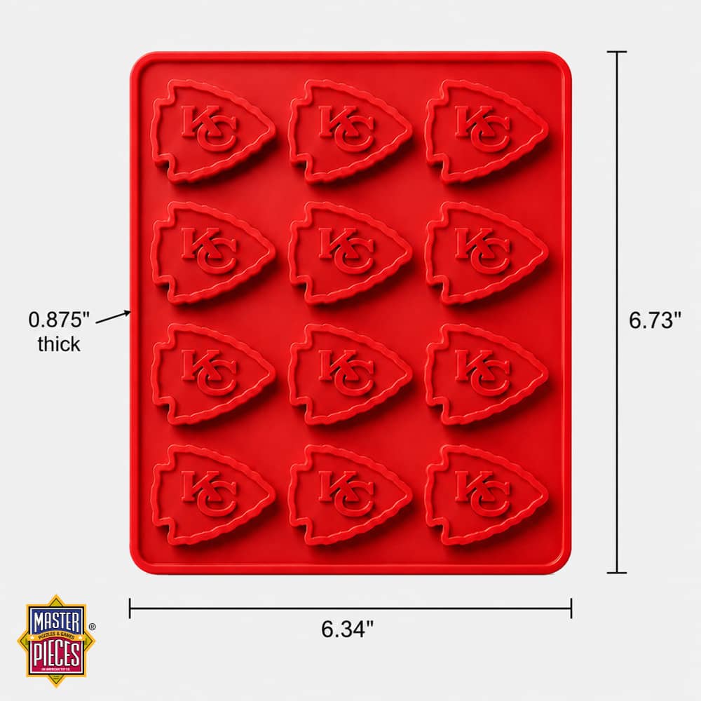 Kansas City Chiefs Silicone Ice Cube Tray