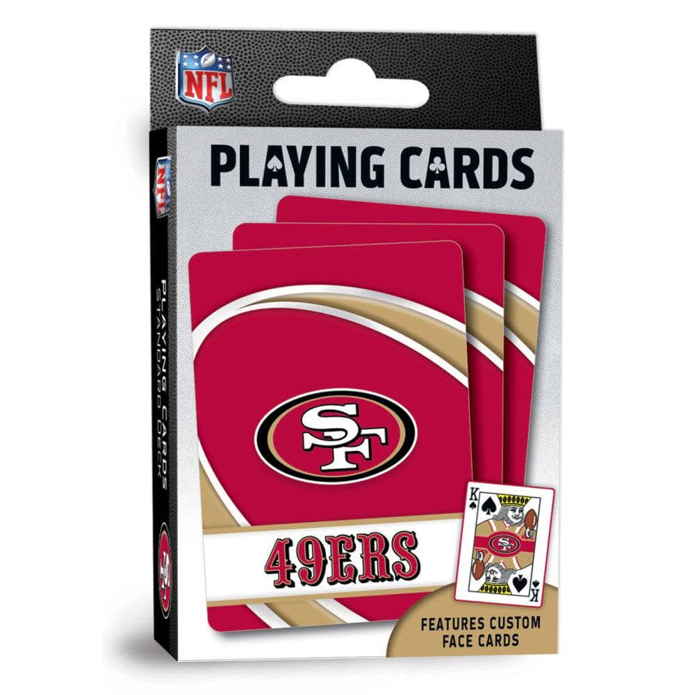 San Francisco 49ers Official Playing Cards - 54 Card Deck - Sports Gifts, Sports Memorabilia, Sports Collectibles, Fan Shop