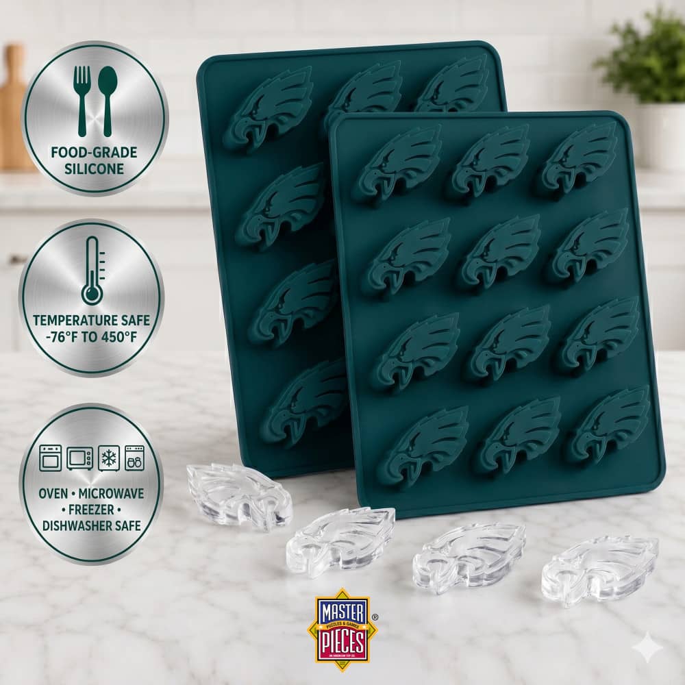 Philadelphia Eagles Silicone Ice Cube Tray