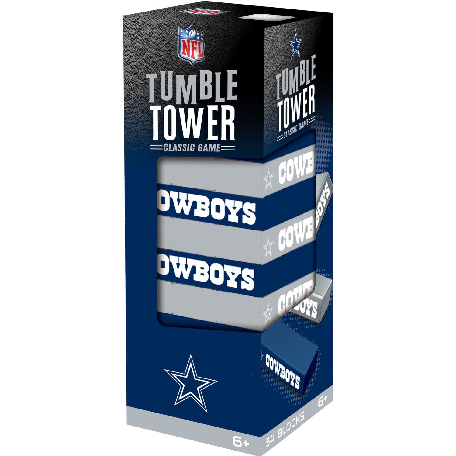 Dallas Cowboys Tumble Tower Game - Sports Gifts, Sports Memorabilia, Sports Collectibles, Fan Shop