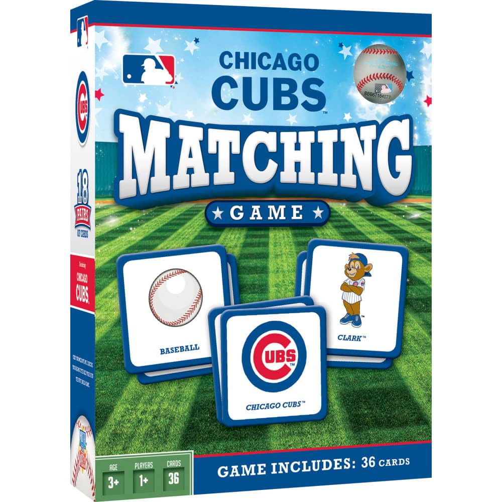 Chicago Cubs Memory Match Game