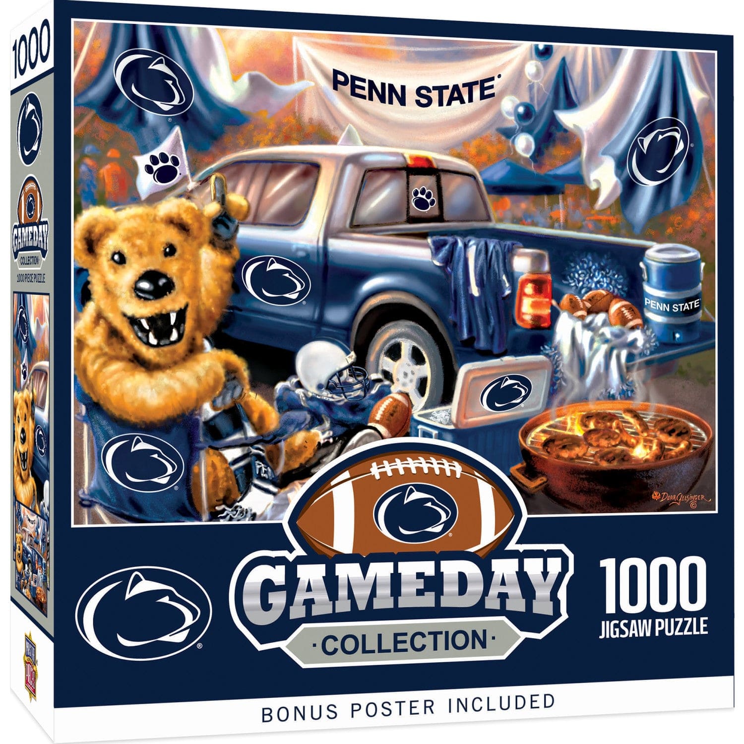 Penn State Nittany Lions Gameday 1000 Piece Jigsaw Puzzle - Sports Gifts, Sports Memorabilia, Sports Collectibles, Fan Shop