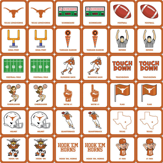 Texas Longhorns Matching Game - 757 Sports Collectibles