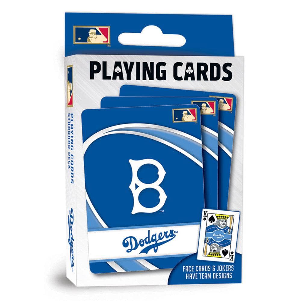 Brooklyn Dodgers 54-Card Deck Playing Cards - Sports Gifts, Sports Memorabilia, Sports Collectibles, Fan Shop