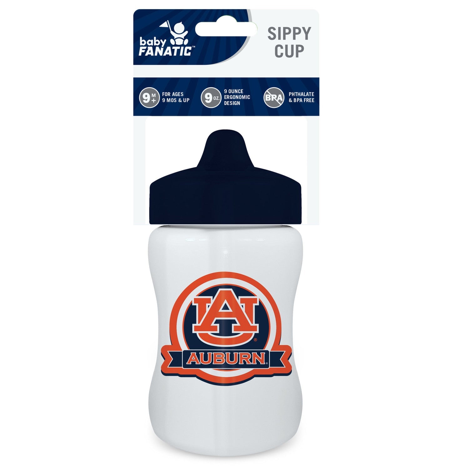 Auburn Tigers Sippy Cup - 757 Sports Collectibles