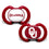 Oklahoma Sooners Pacifier 2-Pack - Sports Gifts, Sports Memorabilia, Sports Collectibles, Fan Shop