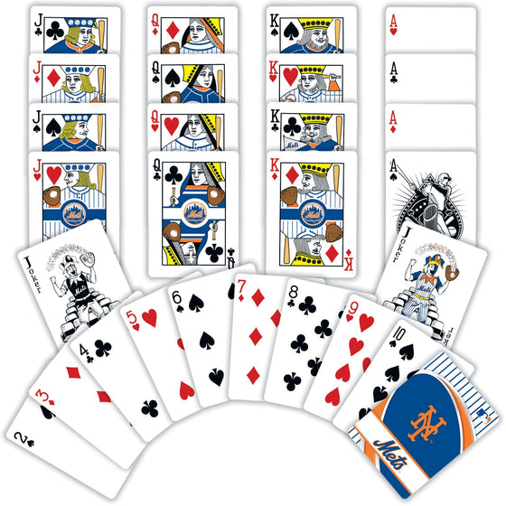 New York Mets Playing Cards - 54 Card Deck - 757 Sports Collectibles