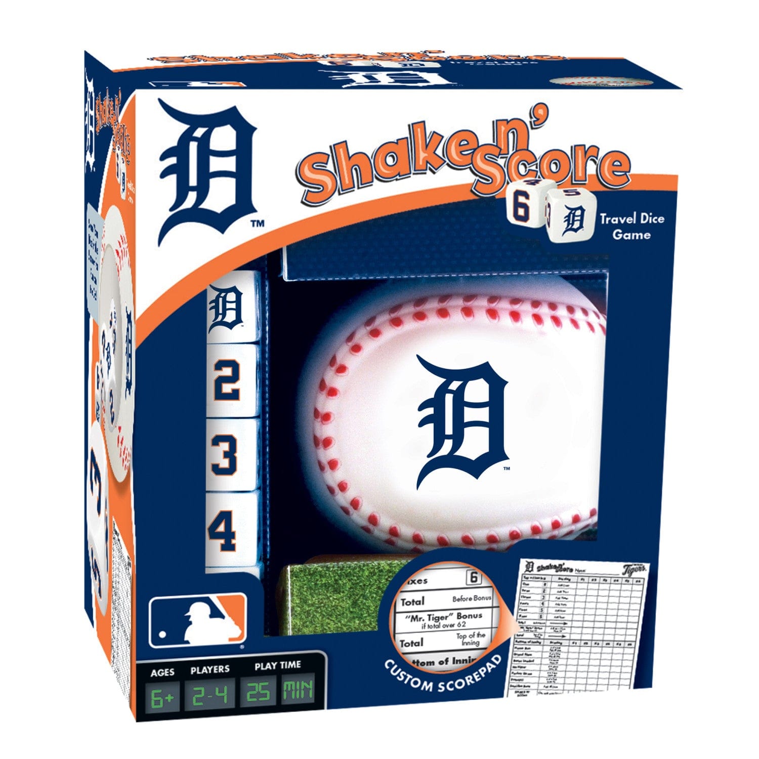 Detroit Tigers Shake n' Score Game - Sports Gifts, Sports Memorabilia, Sports Collectibles, Fan Shop