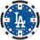 Los Angeles Dodgers 100 Piece Poker Chips - 757 Sports Collectibles