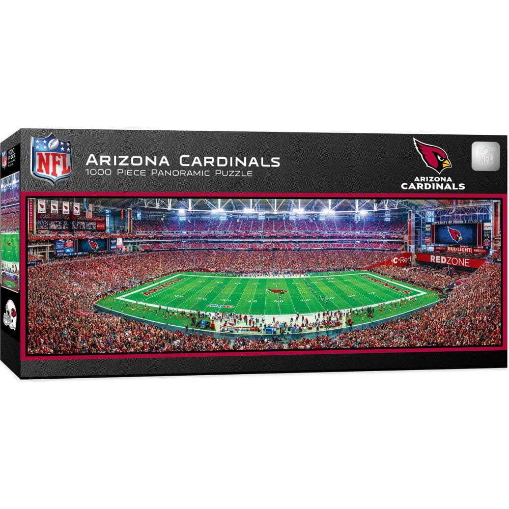 Arizona Cardinals 1000 Piece Panoramic Jigsaw Puzzle - Sports Gifts, Sports Memorabilia, Sports Collectibles, Fan Shop