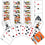 Oklahoma State Cowboys 54-Card Deck Playing Cards - Sports Gifts, Sports Memorabilia, Sports Collectibles, Fan Shop