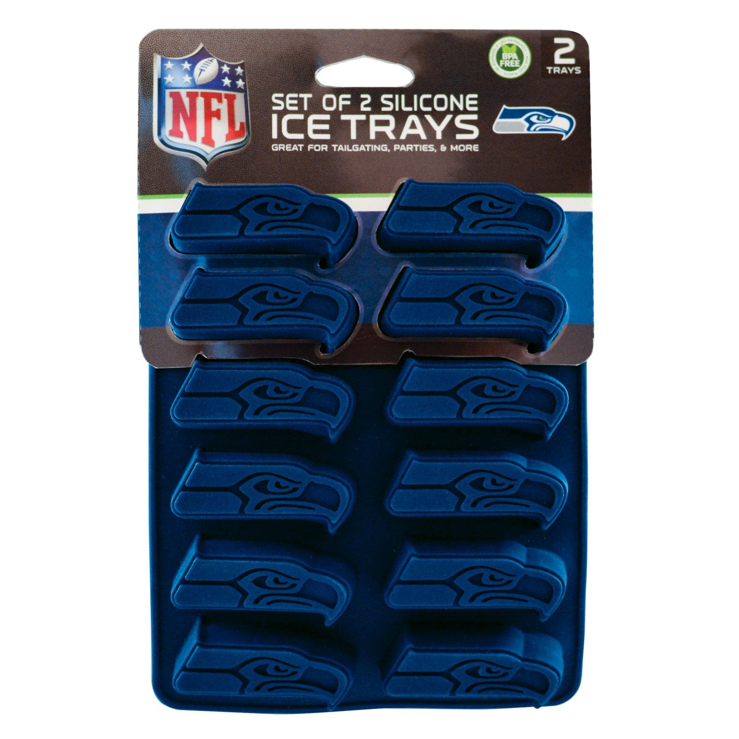 Seattle Seahawks Silicone Ice Cube Tray