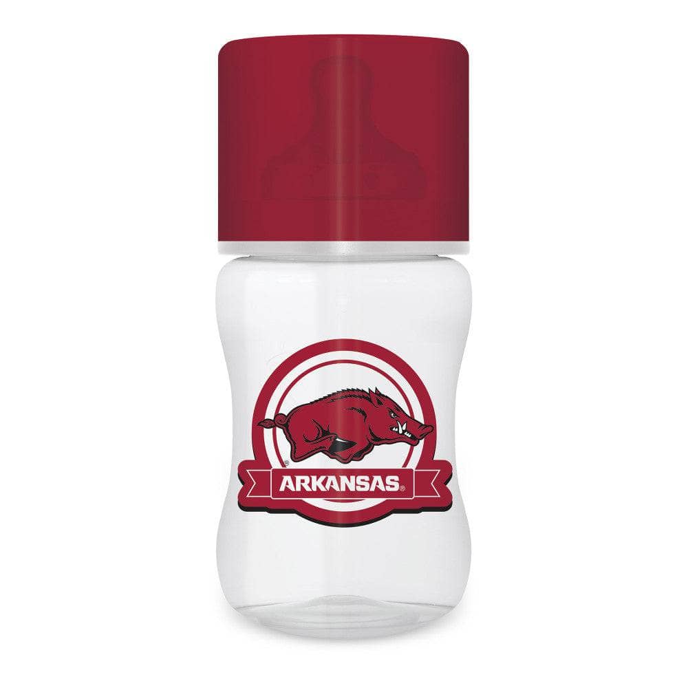 Arkansas Razorbacks 9oz Baby Bottle - Sports Gifts, Sports Memorabilia, Sports Collectibles, Fan Shop