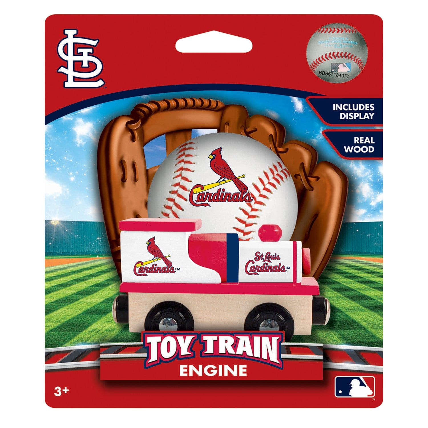 St. Louis Cardinals Toy Train Engine - Sports Gifts, Sports Memorabilia, Sports Collectibles, Fan Shop