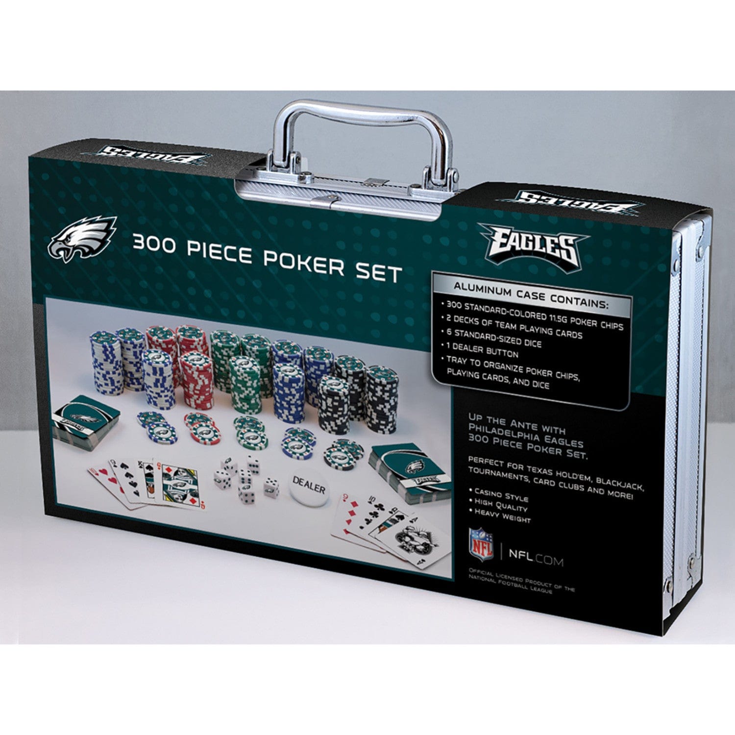 Philadelphia Eagles 300 Piece Poker Set: Ultimate Game Night Collection