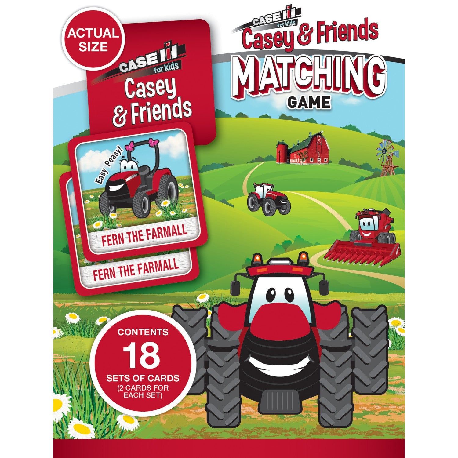 Case IH - Casey & Friends Matching Game - 757 Sports Collectibles