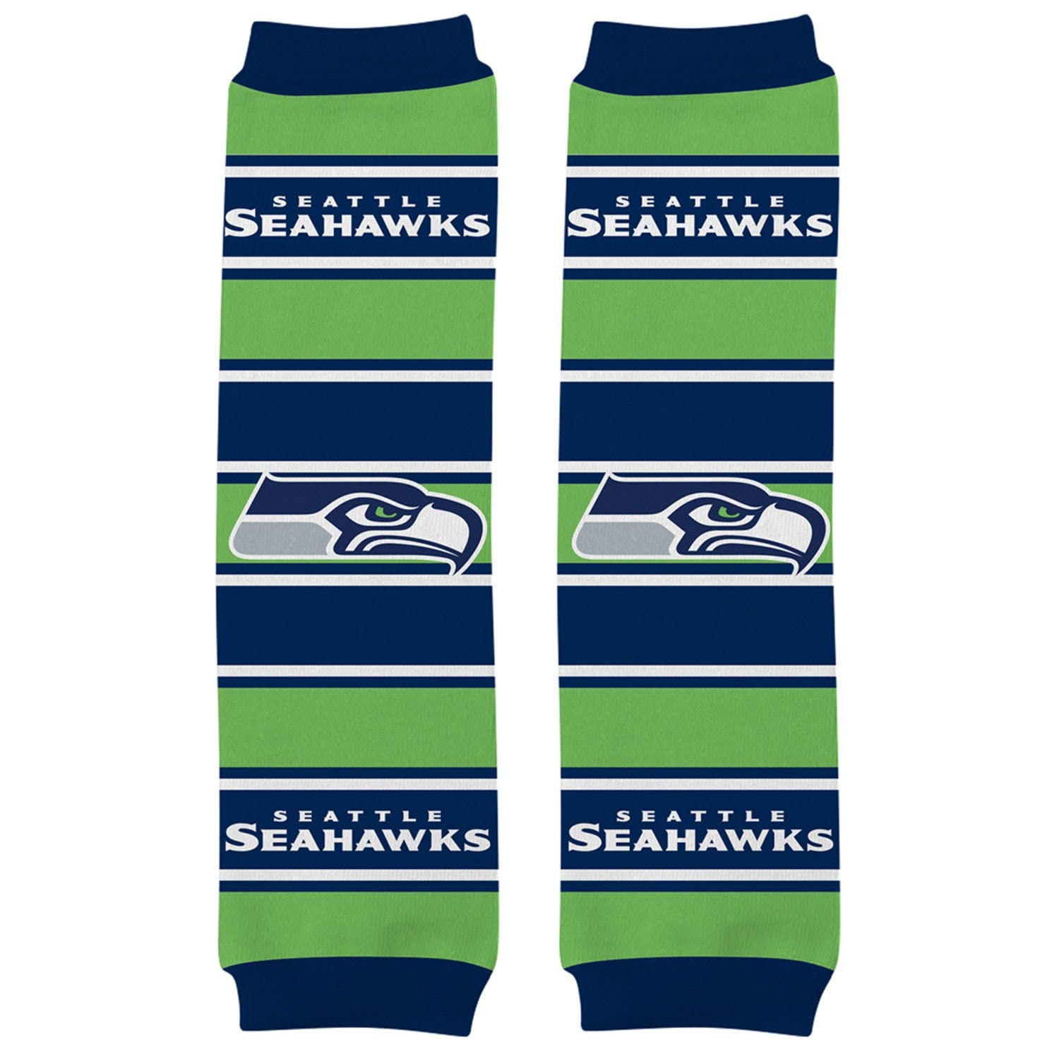 Seattle Seahawks Baby Leg Warmers - NFL Team Spirit for Little Fans - Sports Gifts, Sports Memorabilia, Sports Collectibles, Fan Shop