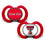 Texas Tech Red Raiders Pacifier 2-Pack - Sports Gifts, Sports Memorabilia, Sports Collectibles, Fan Shop