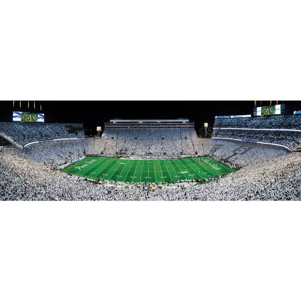 Penn State Nittany Lions 1000 Piece Panoramic Jigsaw Puzzle - Center View - Sports Gifts, Sports Memorabilia, Sports Collectibles, Fan Shop