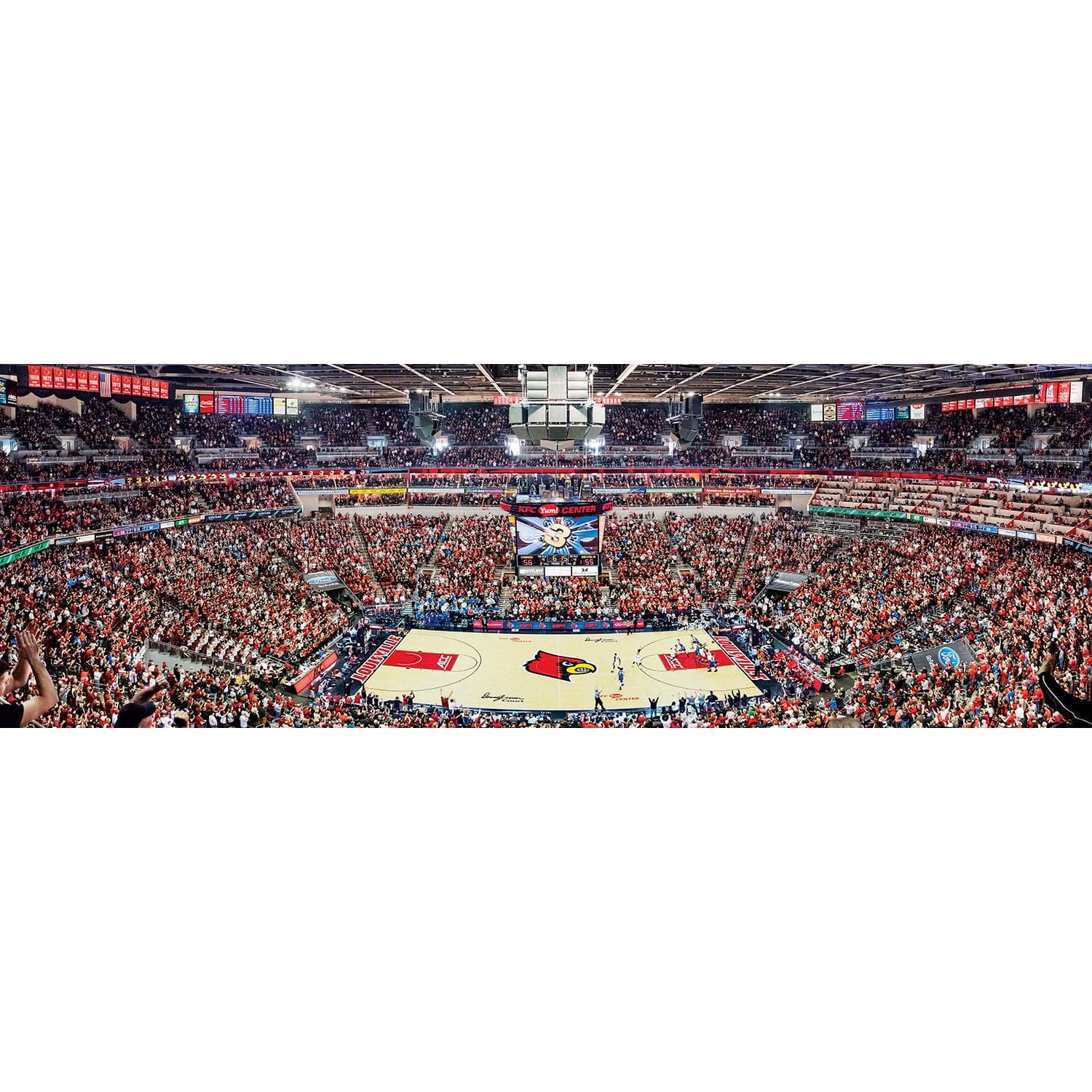 Louisville Cardinals 1000 Piece Panoramic Jigsaw Puzzle - Sports Gifts, Sports Memorabilia, Sports Collectibles, Fan Shop