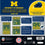 Michigan Wolverines Checkers Game