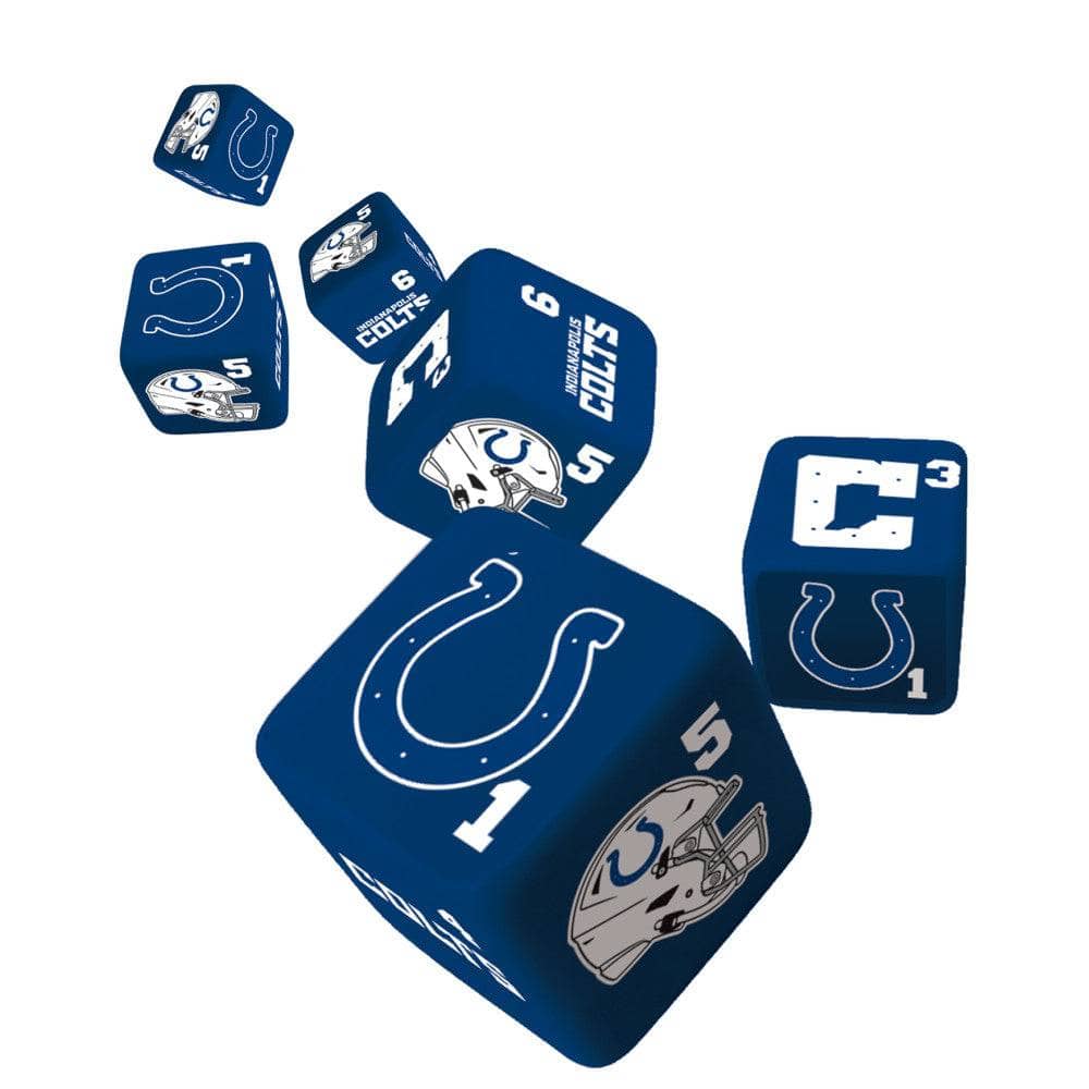 Indianapolis Colts Dice Set - 19mm