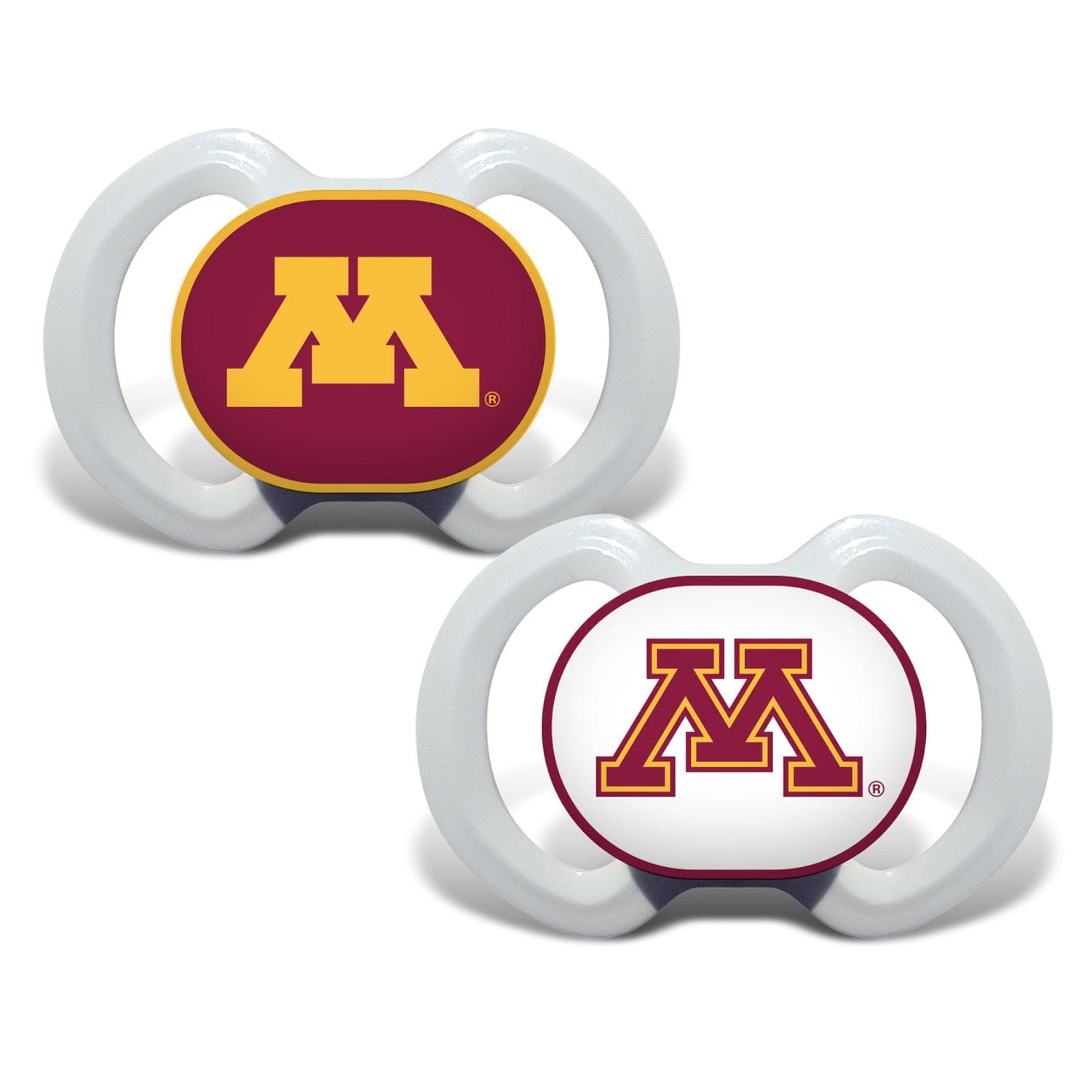 Minnesota Golden Gophers Pacifier 2-Pack - Sports Gifts, Sports Memorabilia, Sports Collectibles, Fan Shop
