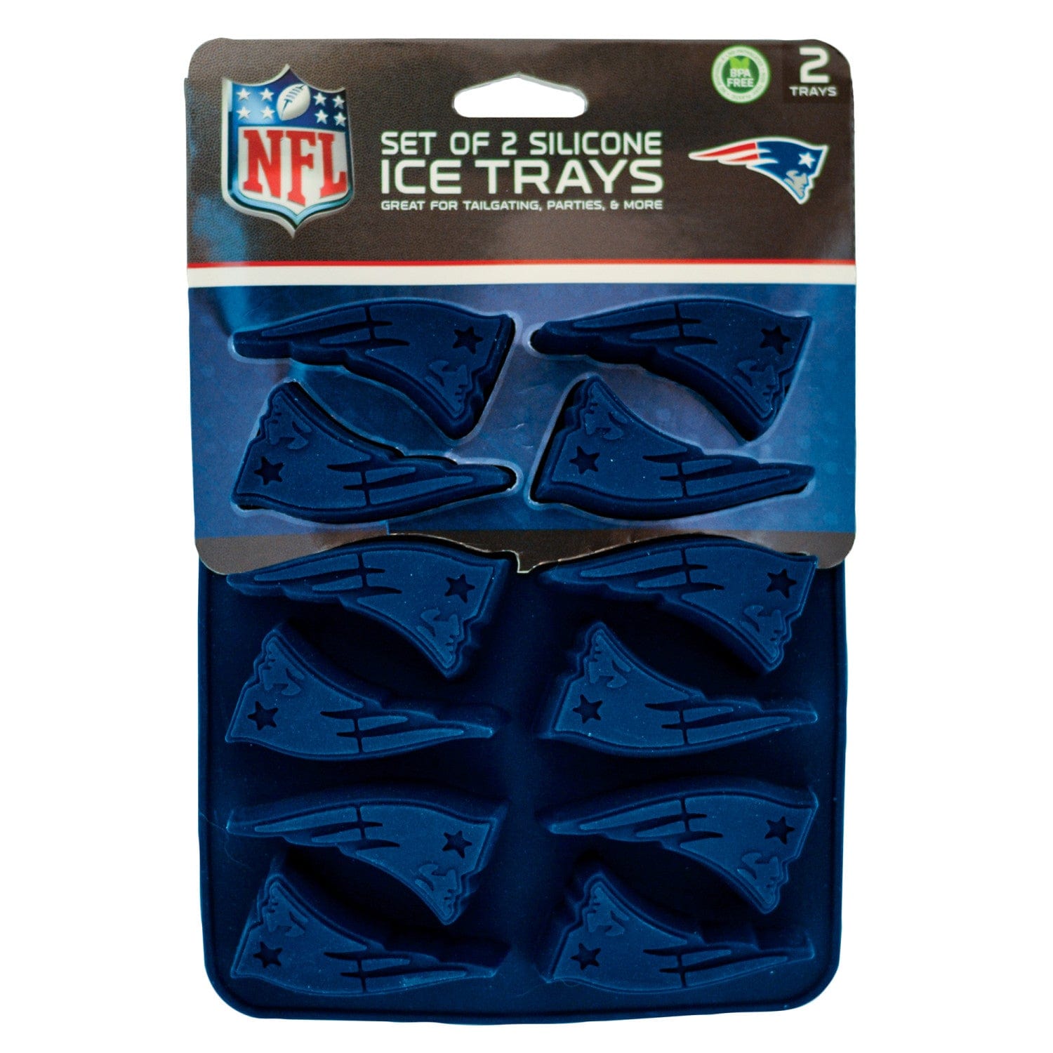New England Patriots Silicone Ice Cube Tray