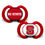 NC State Wolfpack Pacifier 2-Pack - Sports Gifts, Sports Memorabilia, Sports Collectibles, Fan Shop