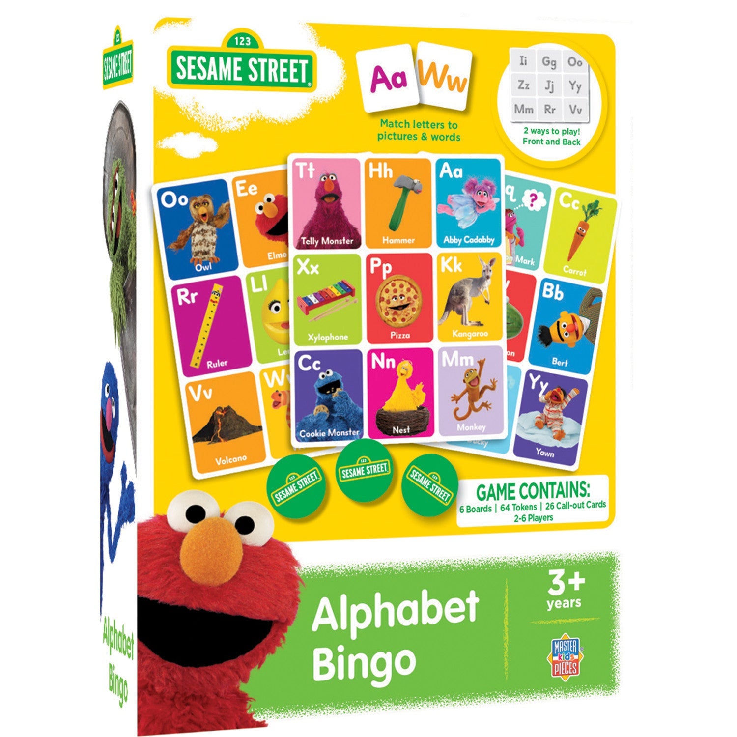 Sesame Street Alphabet Bingo - 757 Sports Collectibles