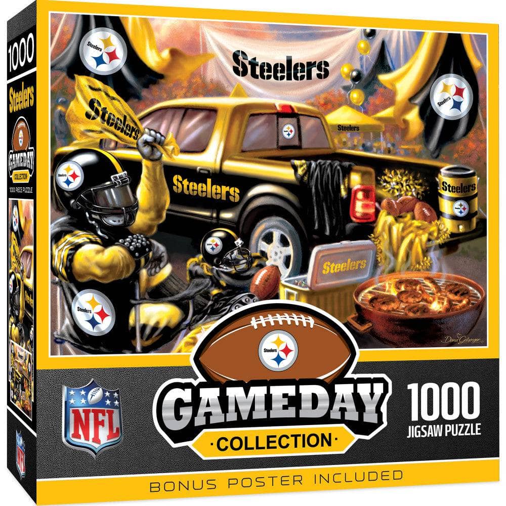 Pittsburgh Steelers Gameday 1000 Piece Jigsaw Puzzle