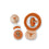 Texas Longhorns Baby Rattles 2-Pack - Sports Gifts, Sports Memorabilia, Sports Collectibles, Fan Shop