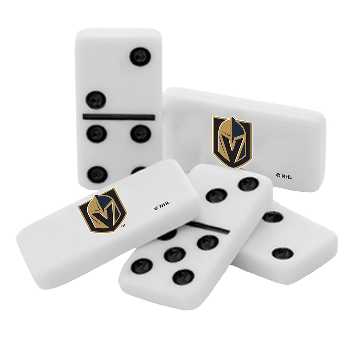 Las Vegas Golden Knights Official Dominoes Set - Sports Gifts, Sports Memorabilia, Sports Collectibles, Fan Shop