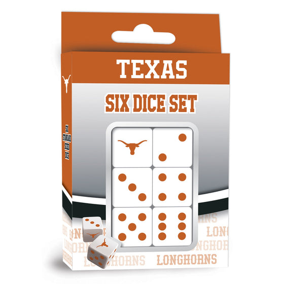 Texas Longhorns Dice Set - 757 Sports Collectibles