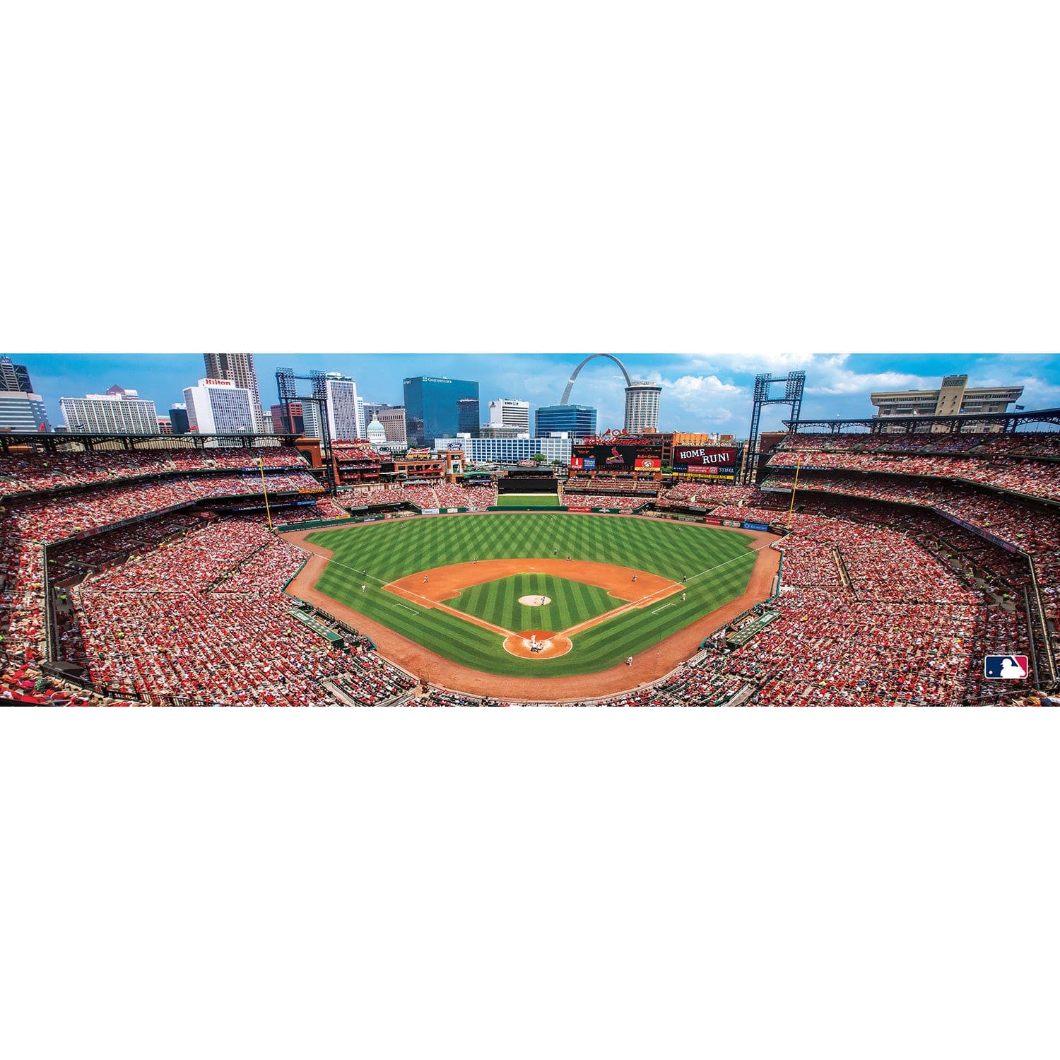 St. Louis Cardinals 1000 Piece Panoramic Jigsaw Puzzle - Sports Gifts, Sports Memorabilia, Sports Collectibles, Fan Shop