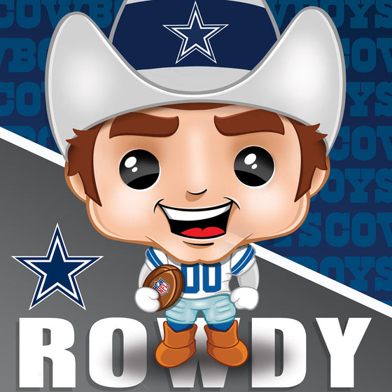 Rowdy - Dallas Cowboys Mascot 100 Piece Jigsaw Puzzle - 757 Sports Collectibles