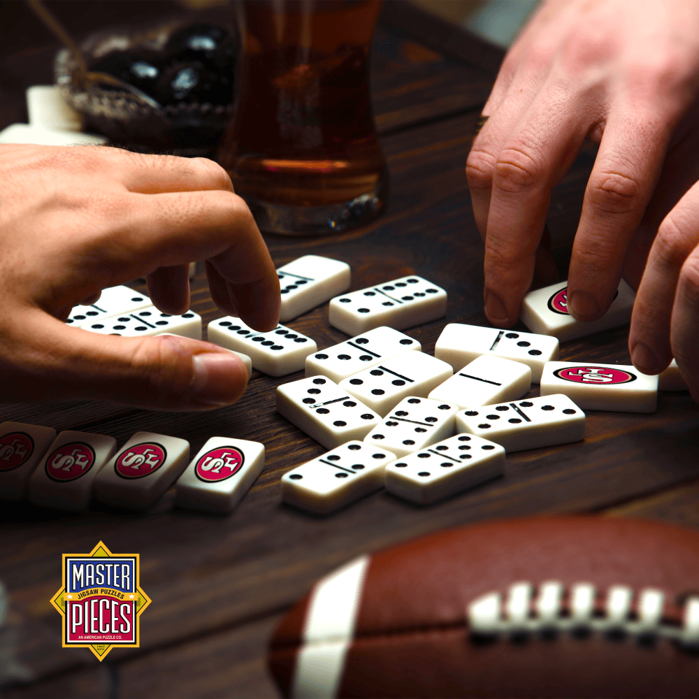San Francisco 49ers Official Dominoes Set