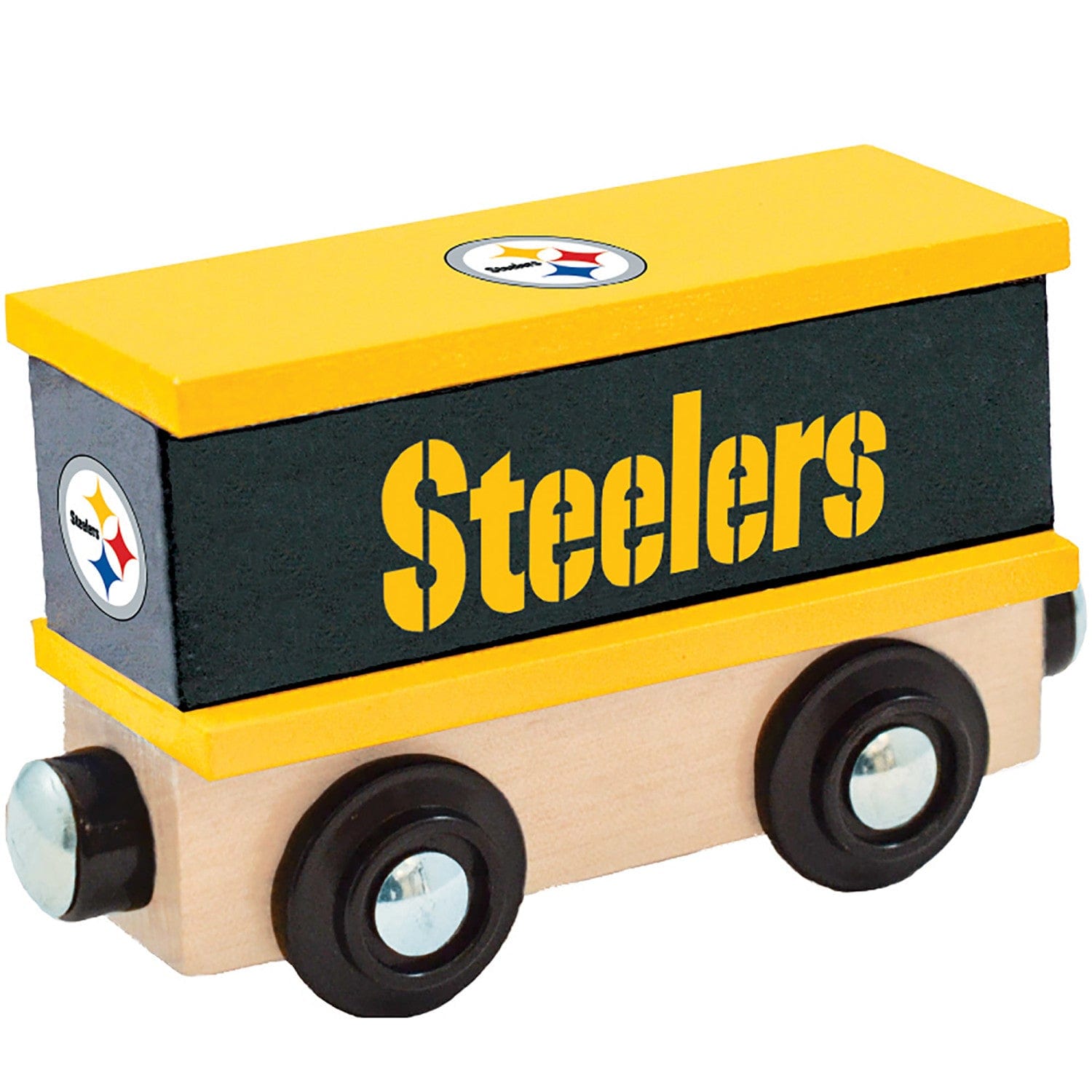 Pittsburgh Steelers Collectible Toy Train Box Car - Sports Gifts, Sports Memorabilia, Sports Collectibles, Fan Shop