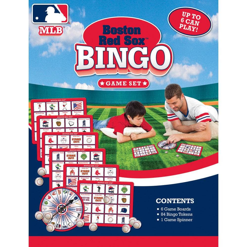 Boston Red Sox Bingo: Game Day Fun! - Sports Gifts, Sports Memorabilia, Sports Collectibles, Fan Shop