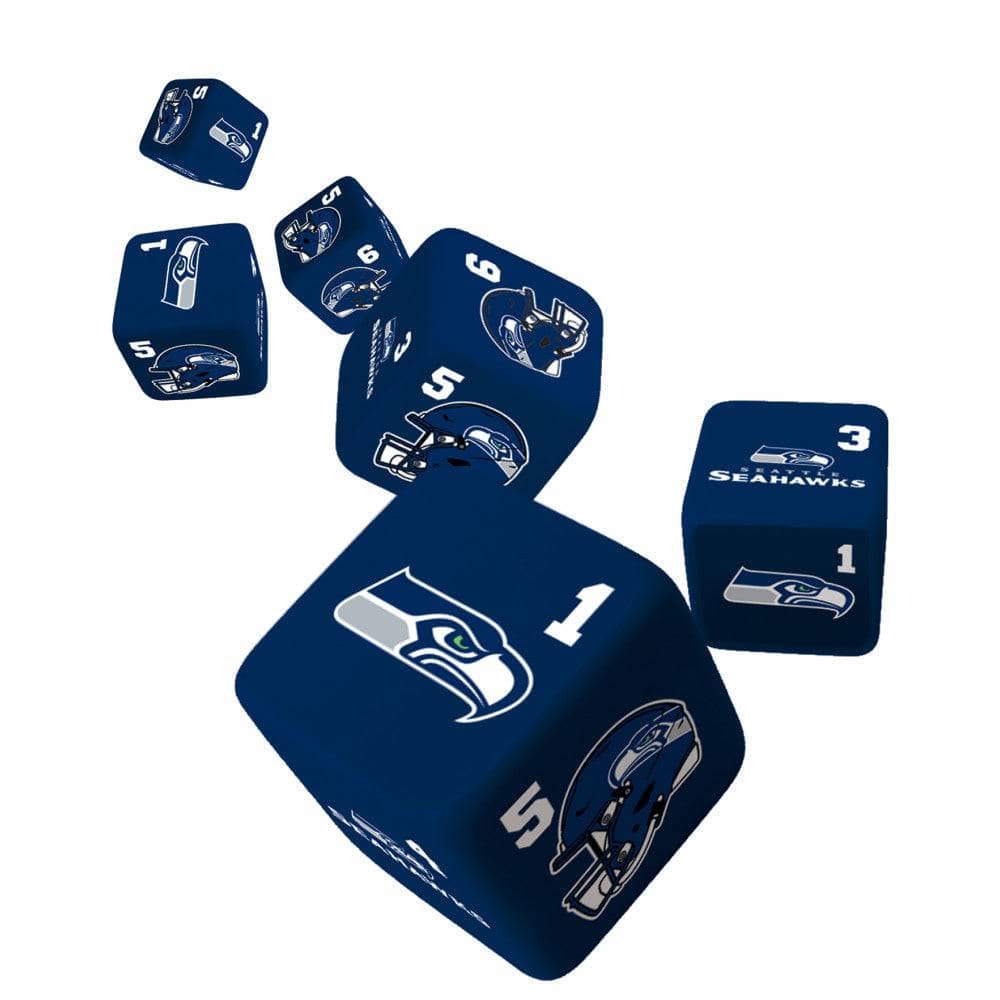 Seattle Seahawks Custom Dice Set